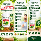 Elevate Herbal Suger Nashak पाउडर BEST AYURVEDIC FORMULA